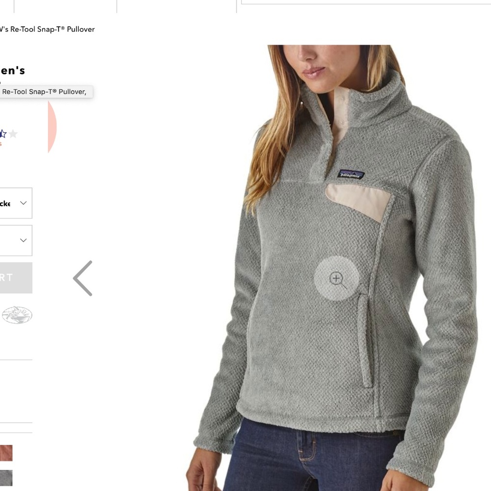 Patagonia Women's Re-Tool Snap-T Fleece Pullover